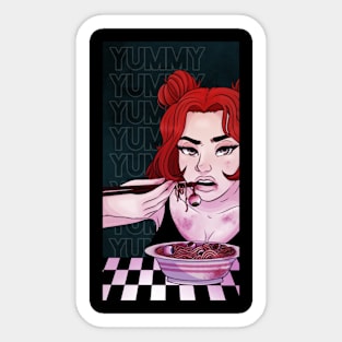 Eyeball Ramen - Pinup Girl [2] Sticker